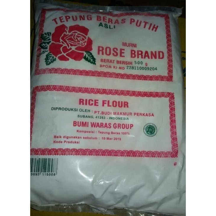 

Tepung Bera Putih Roe Brand Gram Huu Goje