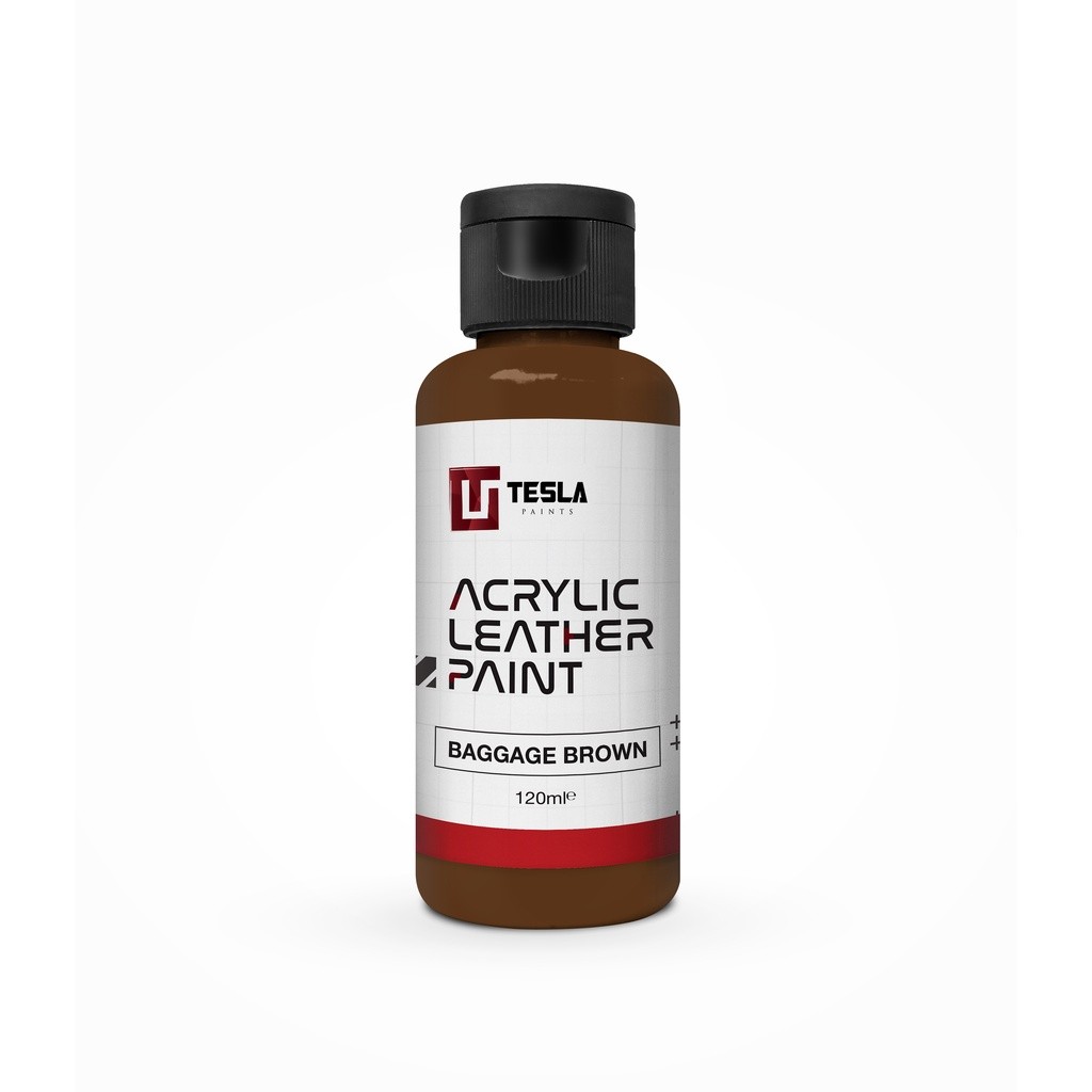 

ACRYLIC LEATHER PAINT - 120ML - BAGGAGE BROWN