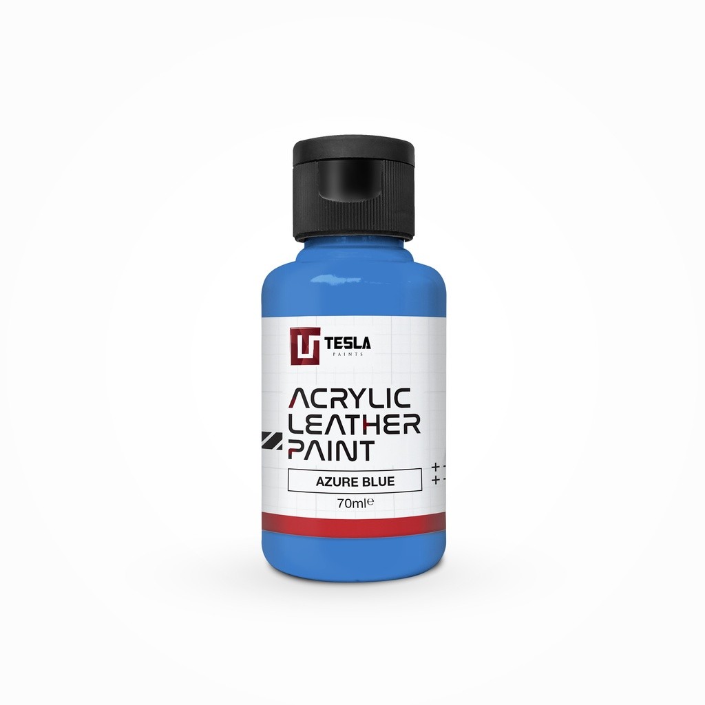 

ACRYLIC LEATHER PAINT - 70ML - AZURE BLUE