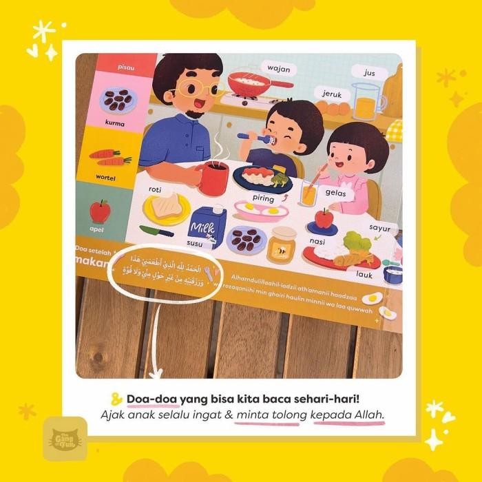 Asmaul Husna & 150+ Kata Pertama Muslim Kecil Di Rumah Board Book