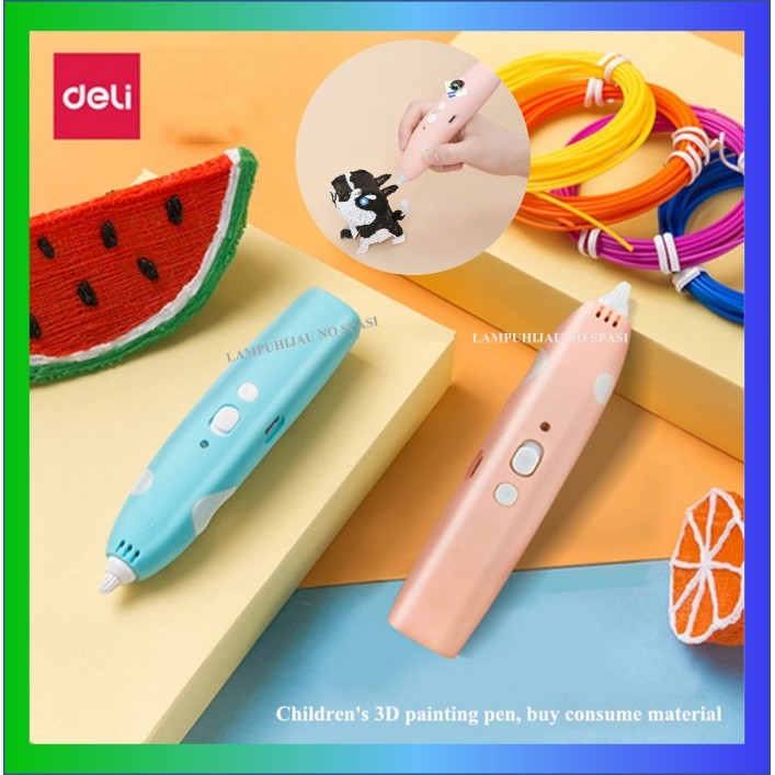 

Pen Gambar Cetak 3D Gratis Isi Drawing Pen Kid Toy DELI
