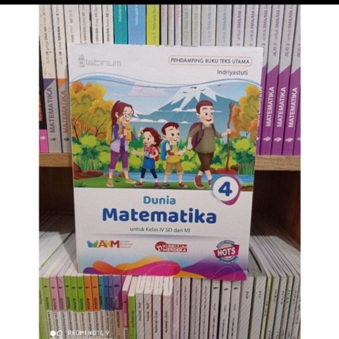 

NEW Buku Dunia Matematika Kelas 4 SD Kurikulum Merdeka
