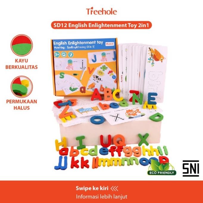 

TREEHOLE ENGLISH ENLIGHTENMENT | MAINAN PUZZLE ANAK | MAINAN ALFABET | MAINAN EDUKATIF | MAINAN ANAK SIAP KIRIM