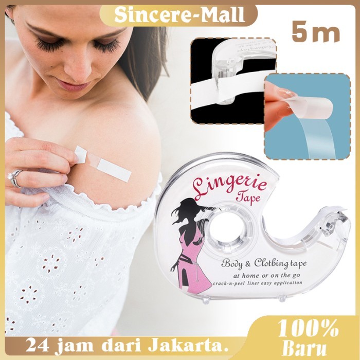 Invisible Body Tape Dress Dan Lingerie Tape Selotip Baju Double Tape