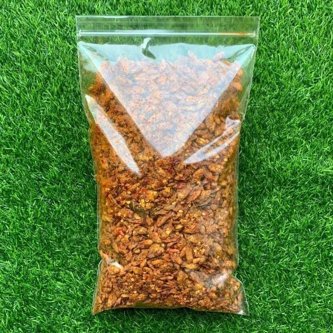 

NEW PRODUK BABY FISH CRISPY PEDAS DAUN JERUK 1 KG ( COD ) BEST SELLER FOOD SNACKS !!!!!