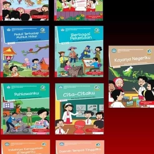 

Ori !! paket satu tahun buku siswa tematik k13 dikbud kelas 4