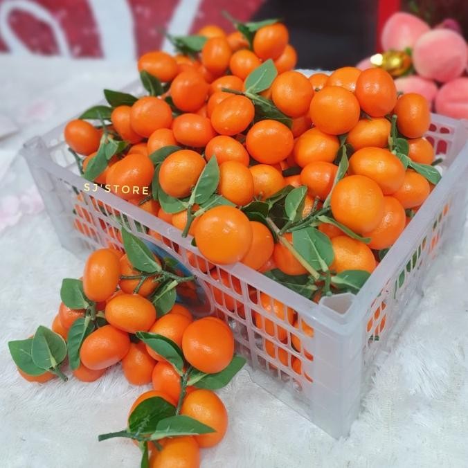 

Sale! Hiasan imlek jeruk kecil dekorasi cny