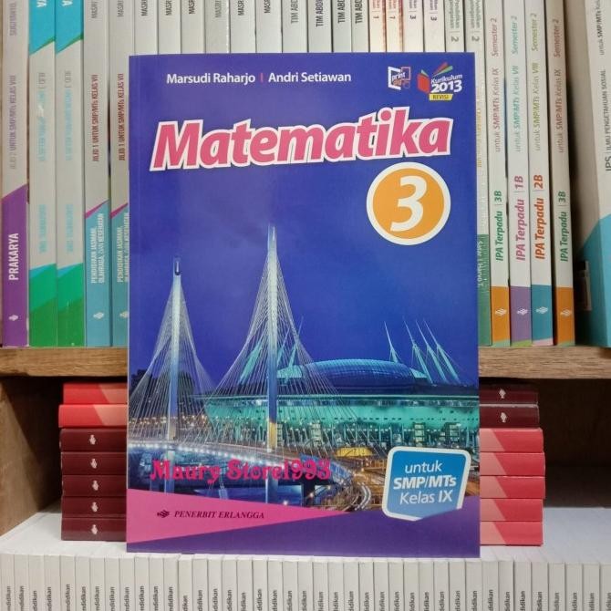 

Buku Matematika Marsudi Kelas 9/IX 3 SMP K13 Revisi Erlangga