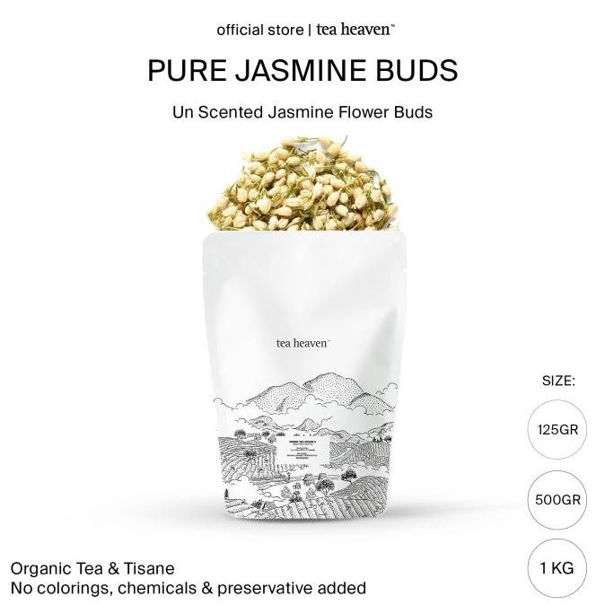 

TEH BUNGA MELATI JASMINE FLOWER BUDS TEA TISANE BLEND SIAP KIRIM