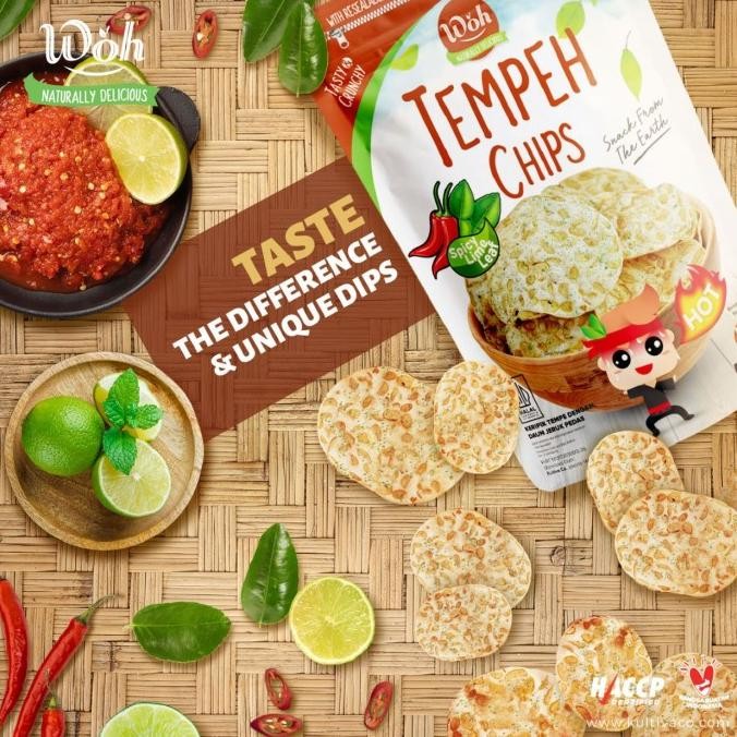 

NEW PRODUK BUNDLE 15PCS - WOH TEMPEH CHIPS 100GR SNACK KERIPIK TEMPE GLUTEN FREE !!!!!