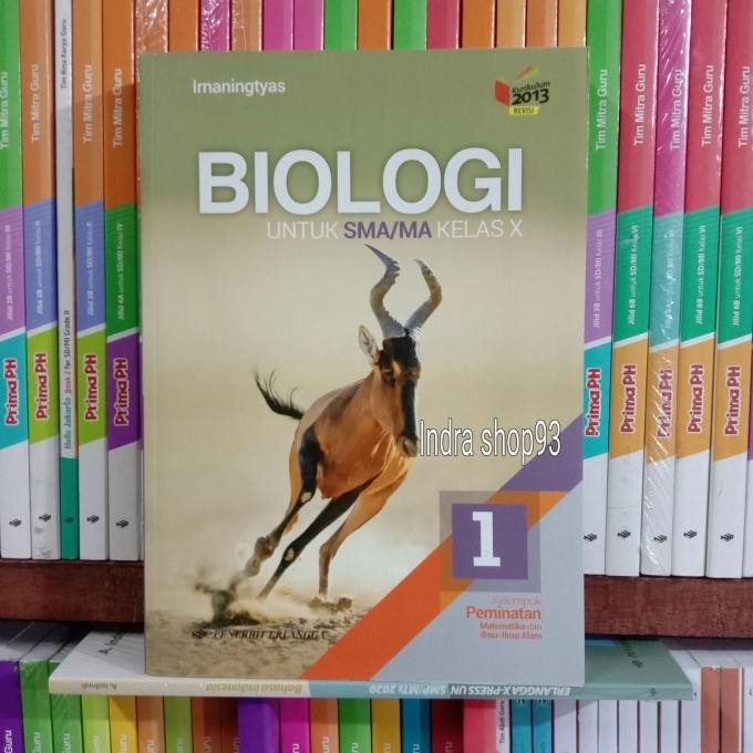 

Original Biologi Peminatan kelas 1/X SMA kurikulum 2013 Erlangga