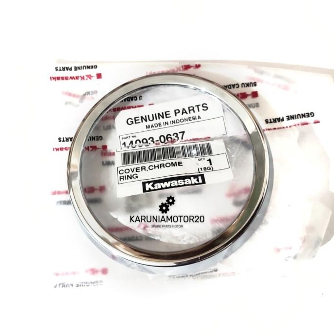 Terbaru Ring Speedometer Chrome W175 W 175 Original Kawasaki 14093-0637