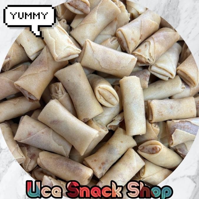 

NEW PRODUK SUMPIA UDANG SPRINGROLL MANIS 1 KG 1 KILO 1.000 GRAM !!!!!