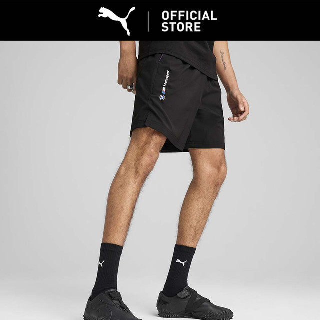 PUMA Celana Pendek Tenun BMW M Motorsport Essentials+ 7" Pria