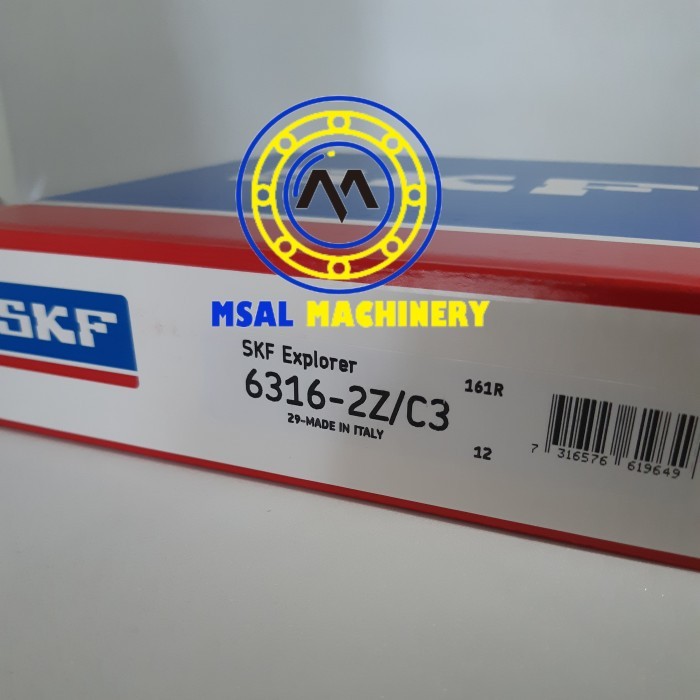 Bearing 6316 Zz / 6316Zz / 6316 2Z Skf C3 Italy