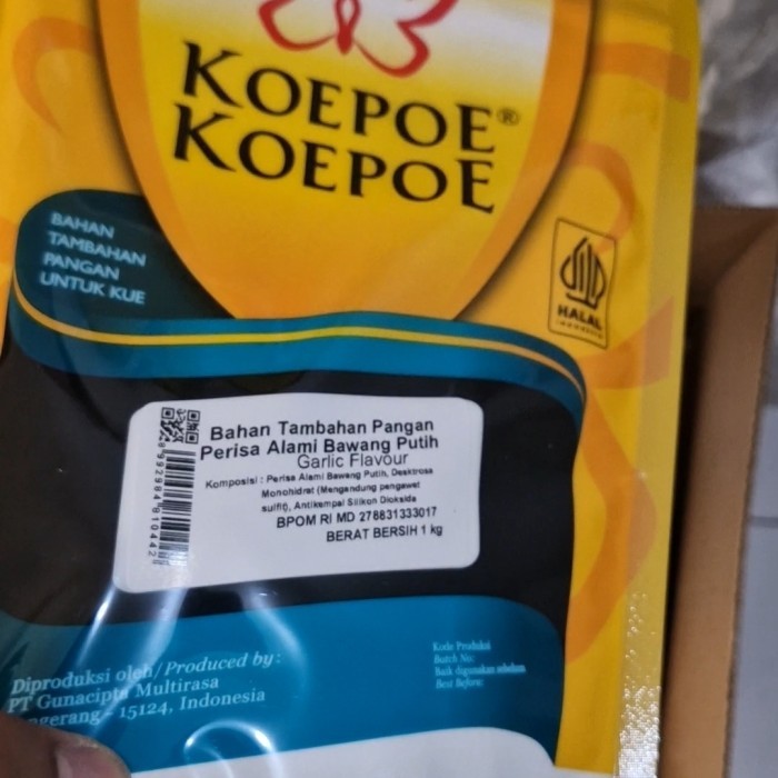 

Koepoe Koepoe Bawang Putih Bubuk 1 kg Pouch Grosir Only