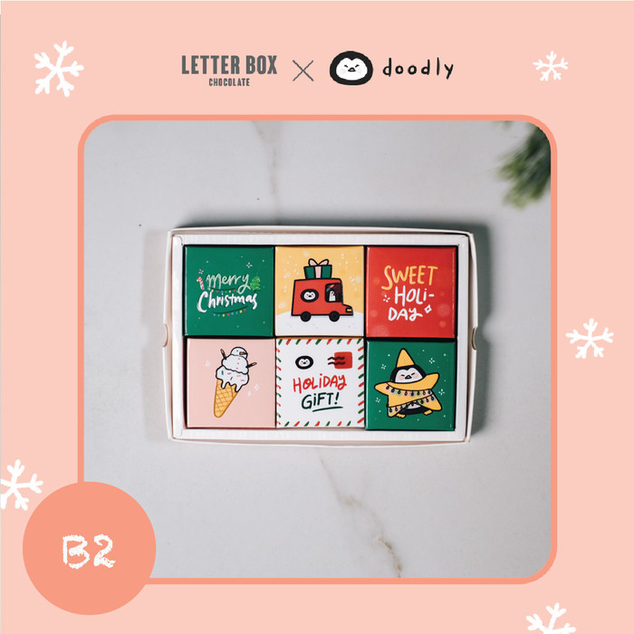 

Hadiah Natal - Letter Box Chocolate Christmas Gift 3x2