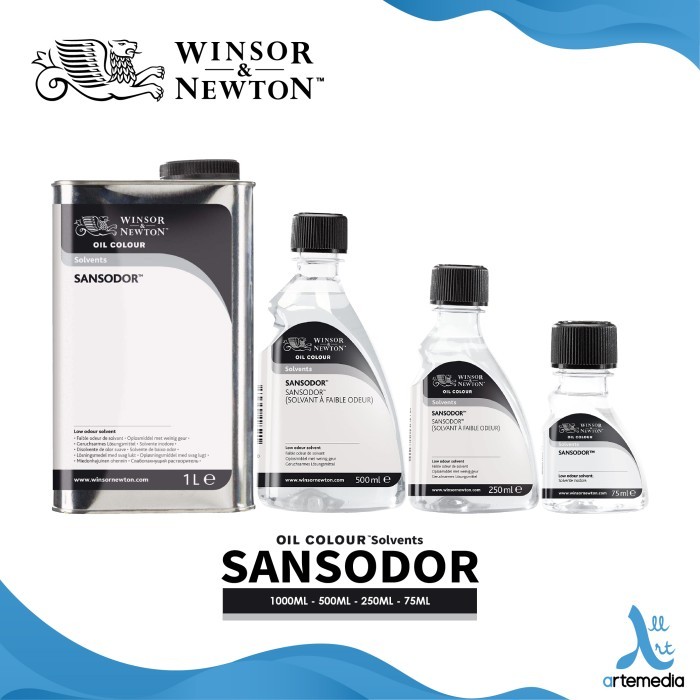 

Pelarut Winsor & Newton Sansodor Low Odour Solvent Oil Painting