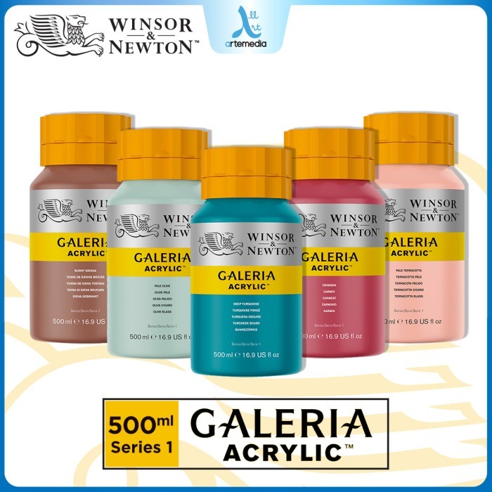

Cat Akrilik Winsor & Newton Galeria Acrylic Paint Color 500ml - 02