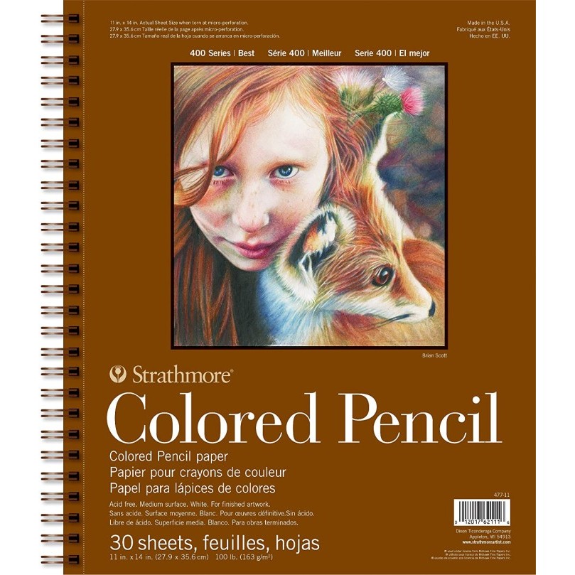 

Strathmore - Colored Pencil Sketch Pad 400 series