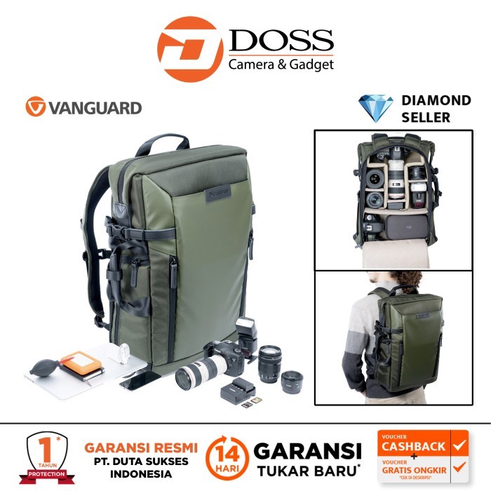 TERLARIS Tas Kamera Vanguard VEO Select 45M Backpack / Tas Vanguard