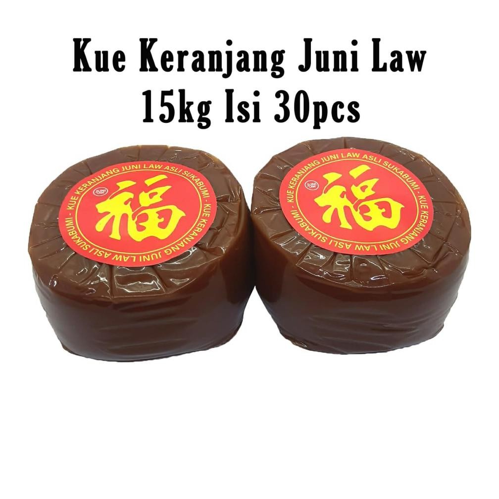 

Kue keranjang juni law isi 30 pcs gosend sameday