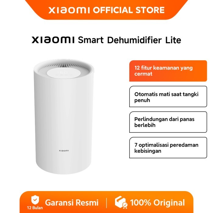 Xiaomi Smart Dehumidifier Lite 12 Fitur keamanan Fitur otomatis mati Perlindungan panas 7 Peredam