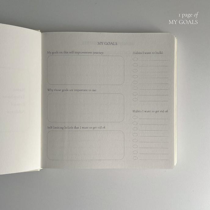 

100 Days Of A Self Discovery Journey - Journal Book By Keartas Studio