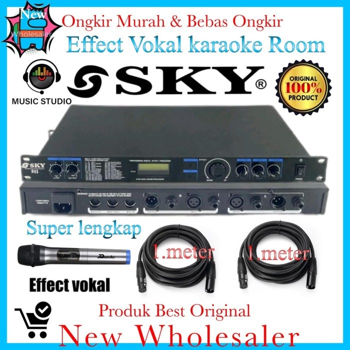 Efek Vokal Sky Res Program 300 Plus Effect Original Dsp Karaoke Home