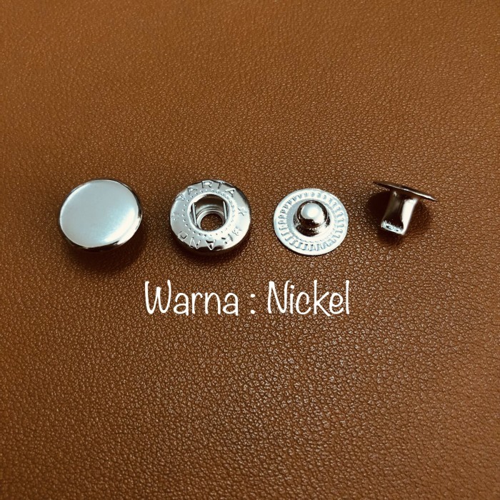 TERBARU Kancing cetet besi 15mm / kancing snap 15mm / kancing 7060