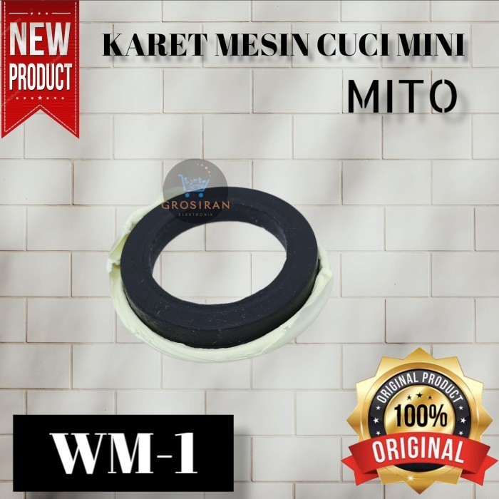 SGA3 KARET MESIN CUCI MITO WM1 POTABLE MESIN CUCI MINI ORIGINAL ELT