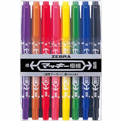 

Marker McKee Extra Fine Set 8