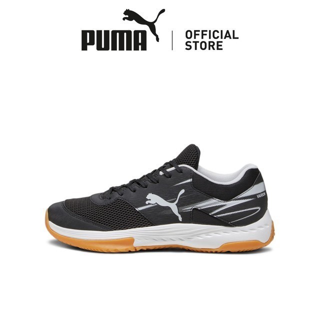 Sale Puma Sepatu Varion Ii Indoor Sports Black-Cool Light Gray-Yellow Blaze Promo