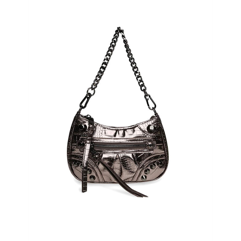 Steve Madden BVILMA Women's Shoulder Bags- Pewter