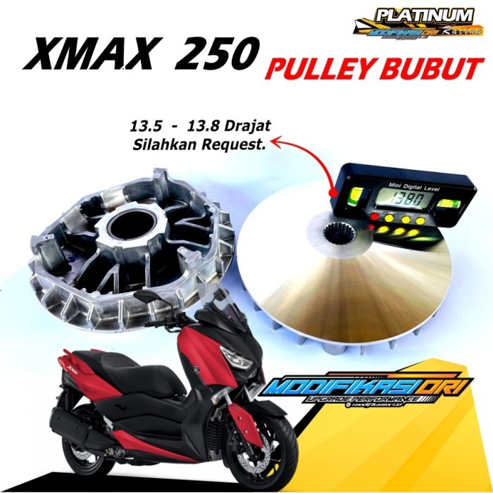 Xmax 250 - Rumah Roller Bubut Drajat Xmax 250 Pulley Bubut Xmax 250 Cc