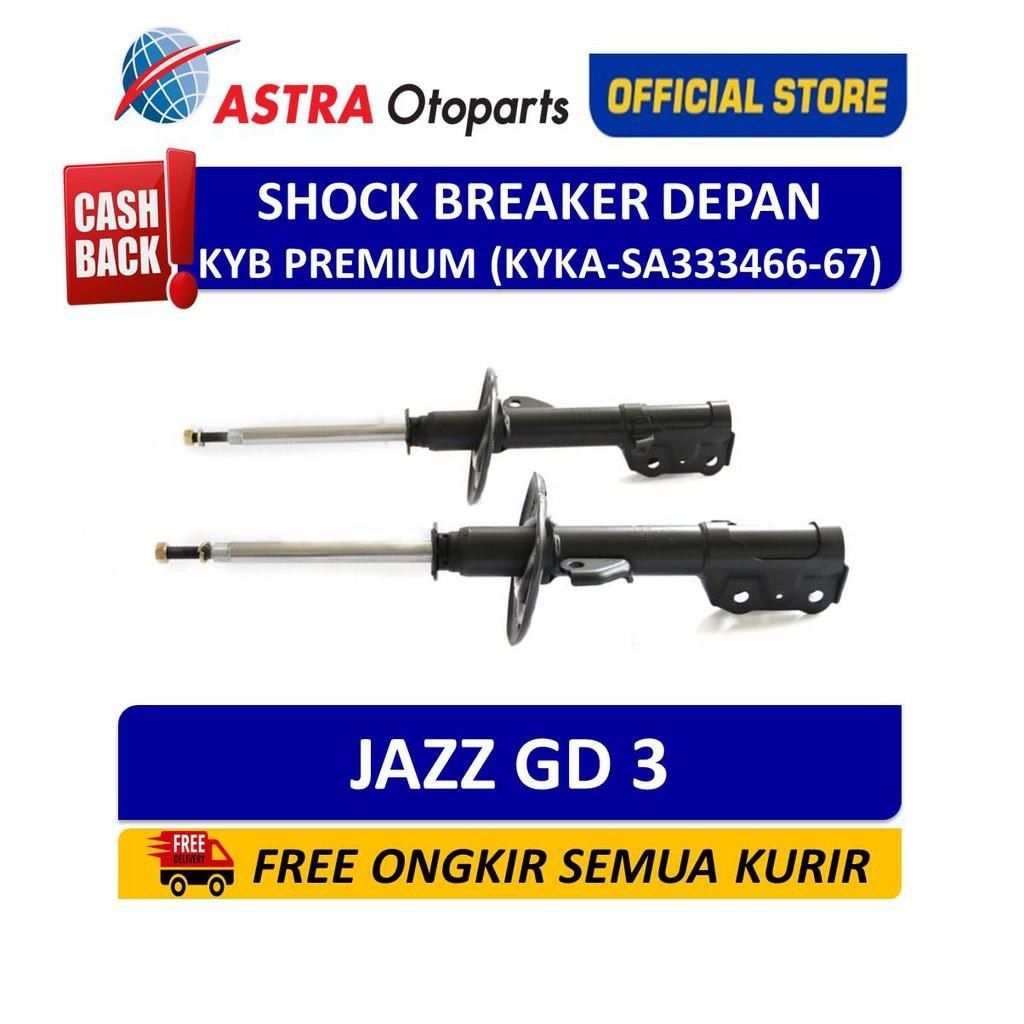 Shock Breaker Depan Honda Jazz Gd 3 Kyb Premium (Kyka-Sa333466-67)