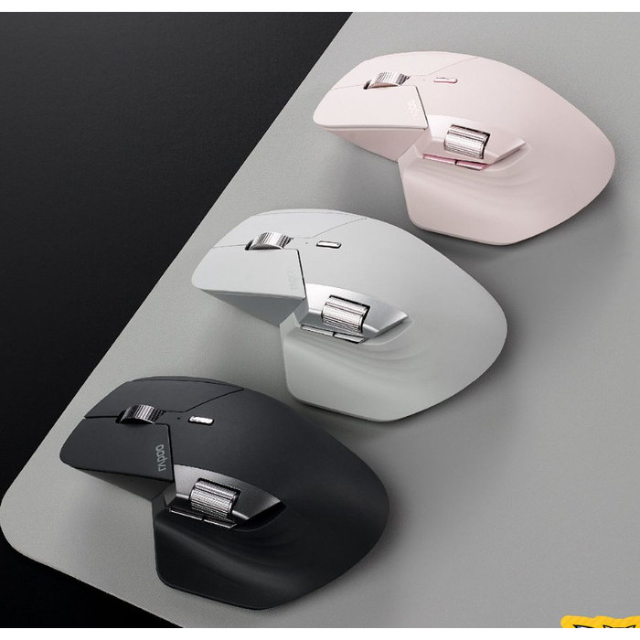 Rapoo MT760L Wireless Bluetooth Mouse Flow Multi Mode Ergonomic