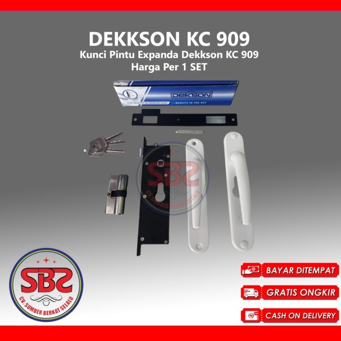 DEKSON DEKKSON KC909 Kunci Pintu Expanda Dekkson KC 909 White