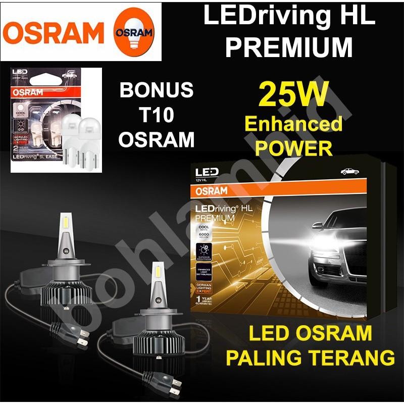 Lampu Mobil Led Osram Ledriving Premium H11 H16 H8 25W Bohlam (Putih)