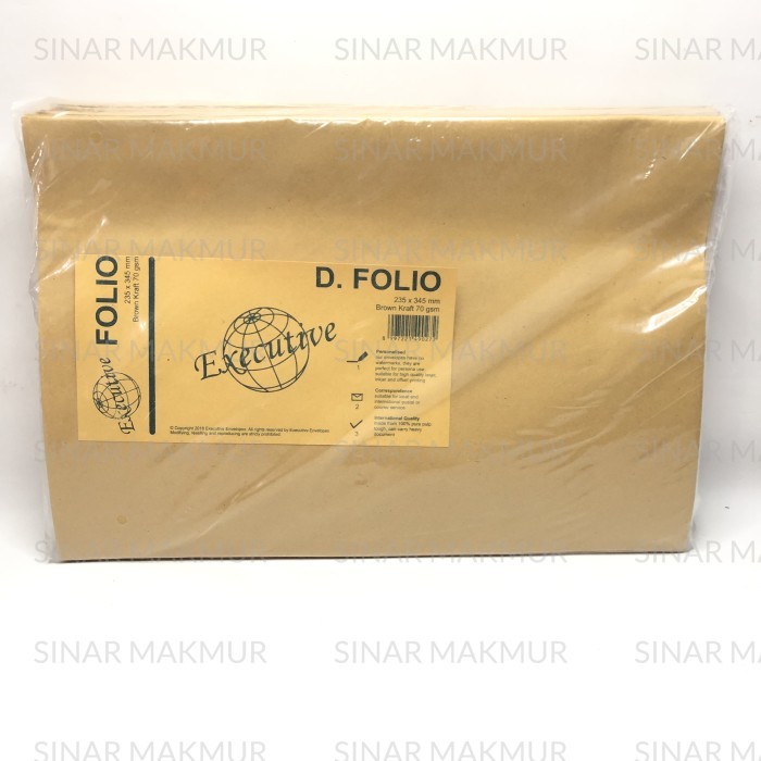 

Sale Amplop Coklat Folio Executive