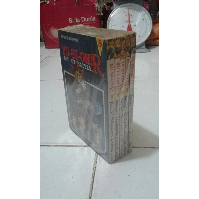 SGA99 KOMIK YU-GI-OH R LENGKAP SATU SET 1-5 TAMAT