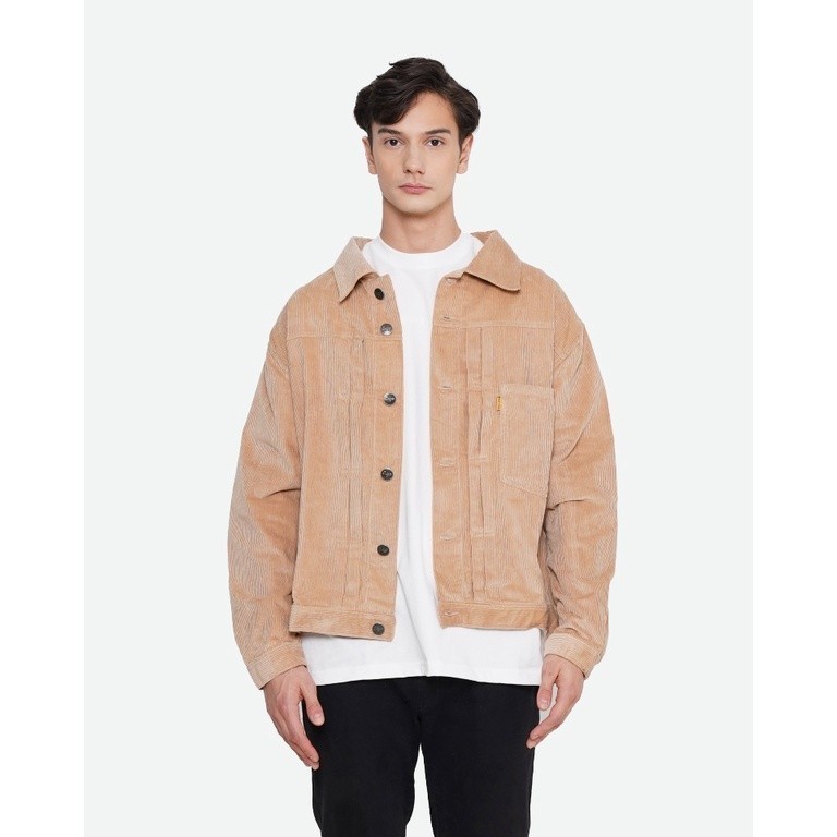 Erigo Trucker Corduroy Notail Light Khaki