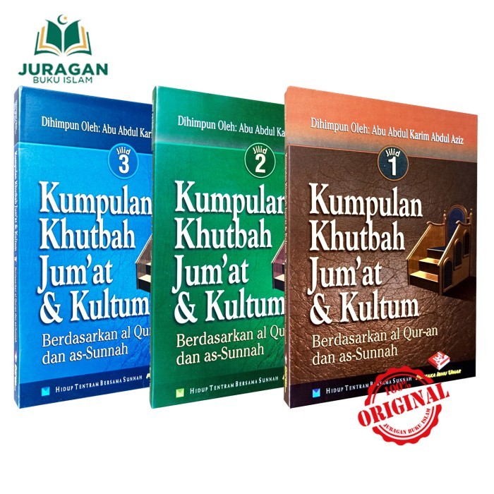 Buku Kumpulan Khutbah Jumat & Kultum Berdasarkan Al-Quran & Sunnah Koleksi Terbaru