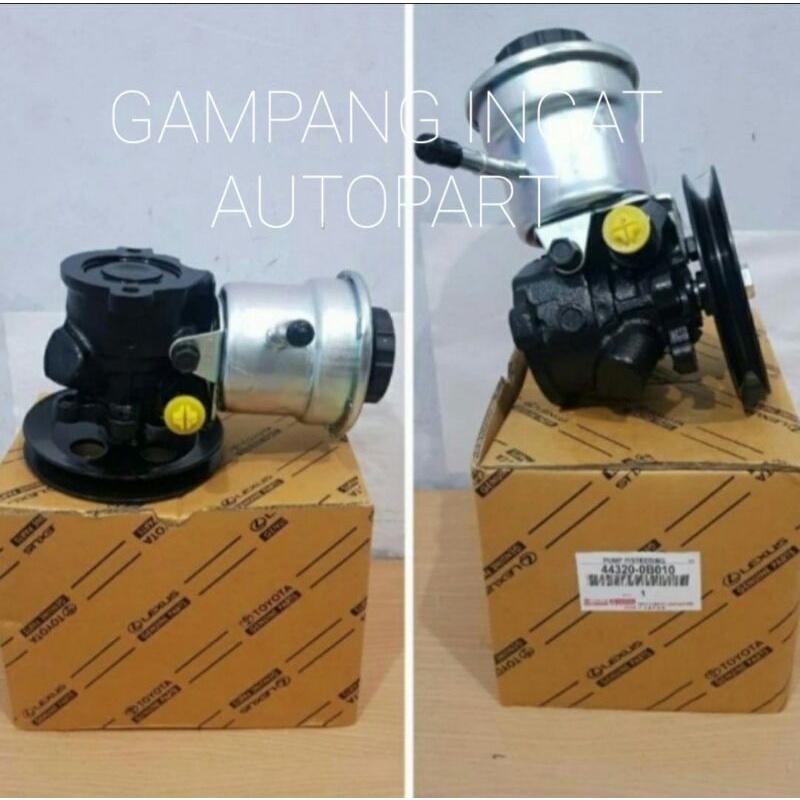 Pompa Power Steering 7K Bensin Kijang Efi 1.8 Pump Assy Steering 7K Bensin Kijang Efi 1800Cc Import