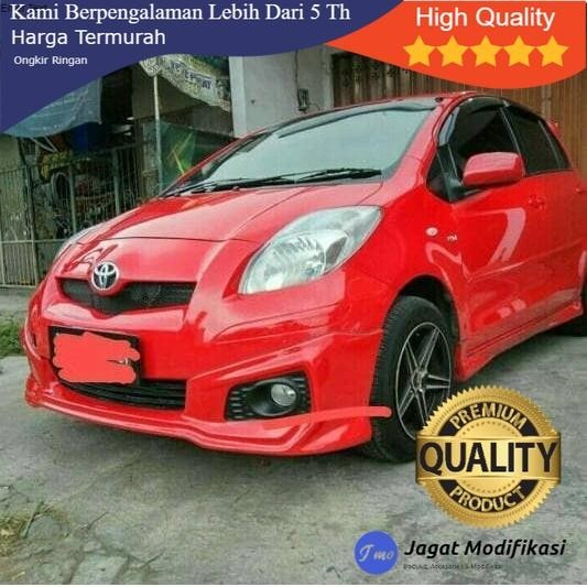 Bodykit Yaris Trd Adaptasi 2006-2011 Bodykit Toyota Yaris Trd Bodykit Yaris Bakpao Top Quality