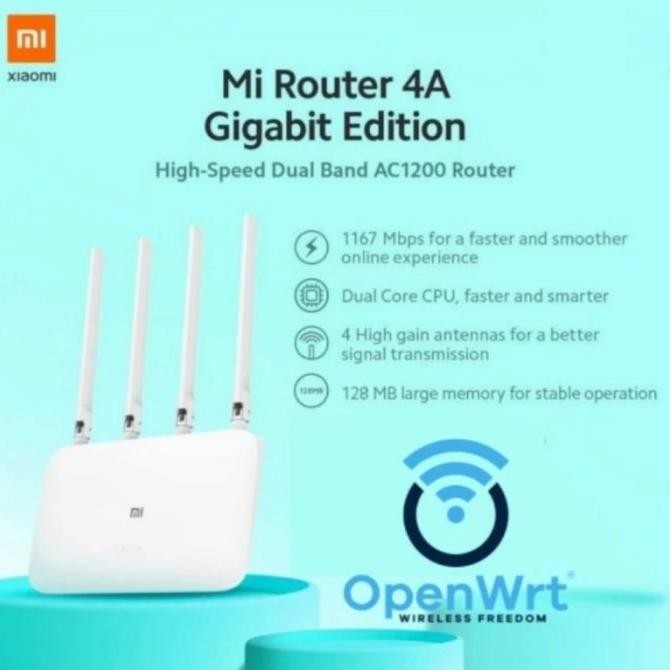 Openwrt mi4a gigabit xiaomi router mi 4a wifi loadbalance autologin