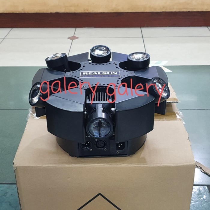 Murah Moving head beam 6x10w fullcolor moving head spider Non COD