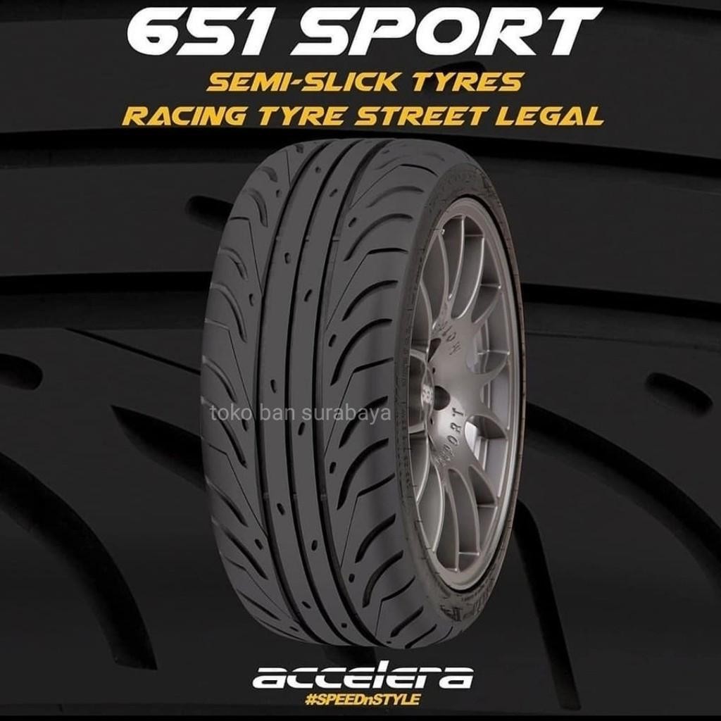 Ban Mobil Accelera 205/45R17 205/45/17 R17 R 17 651 Sport Semi Slick
