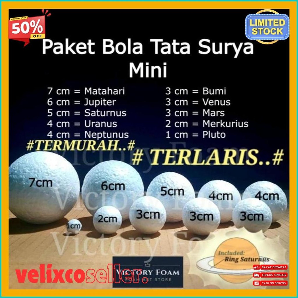 Paket Bola Tata Surya Mini