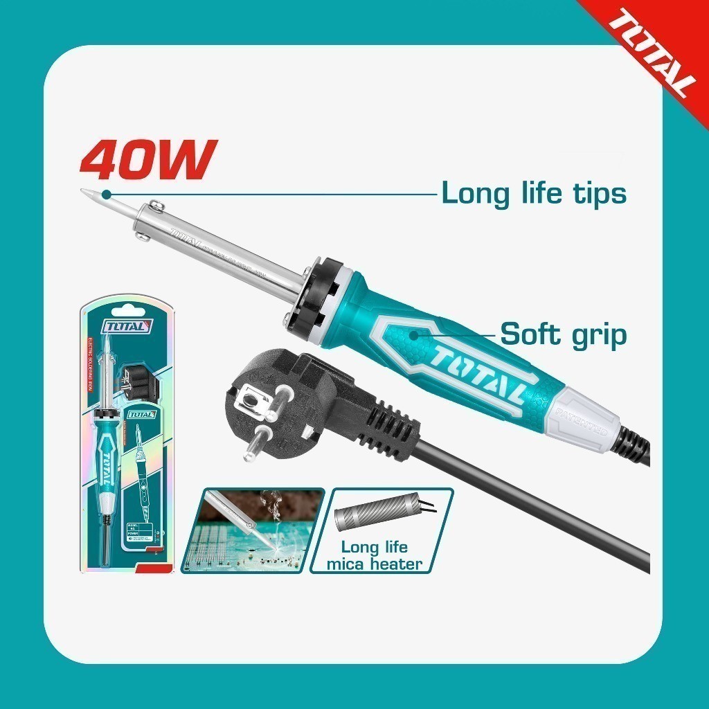 TOTAL Solder Listrik / Electric Soldering Iron TET1406